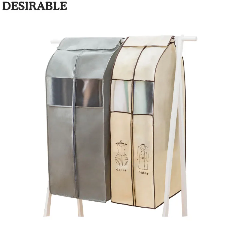 Пылезащитная подвесная сумка для одежды утолщенный нетканый костюм наружная