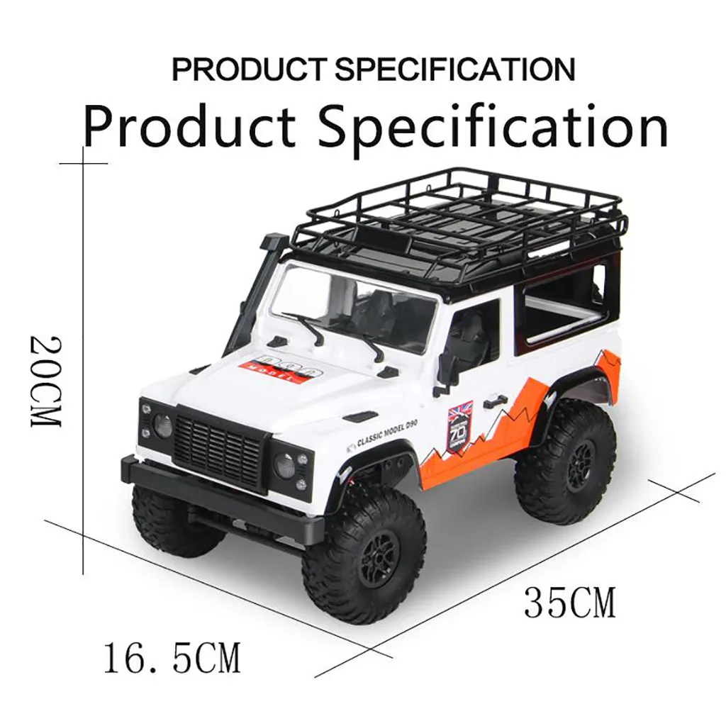 MN 99 2 4G 1/12 4WD RTR военный Рок Гусеничный Радиоуправляемый грузовик багги