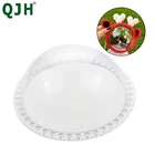 Акриловый лист с сердечками для вязаных сумок, тканевая пряжа сделай сам, аксессуары для плетеных сумок, вязаные крючком сумки с 45 отверстиями толщиной 2 мм