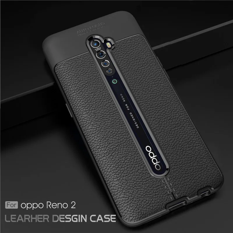 Чехол для OPPO Reno2 чехол телефона из силиконовой резины задняя крышка