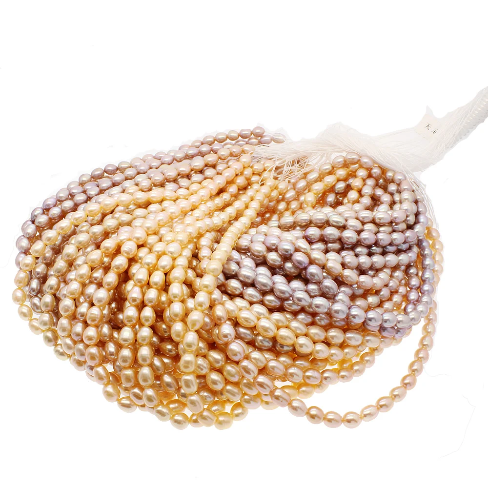 Натуральный пресноводный жемчуг красивые бусины в стиле барокко изготовление