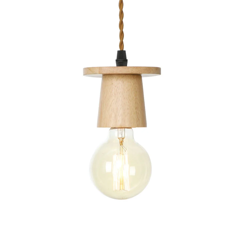 

Nodric Wooden Pendant Light Modern Hanging Lamp for Living room Kitchen home lighting Decor Luminaire Solid Wood Pendant Lamps