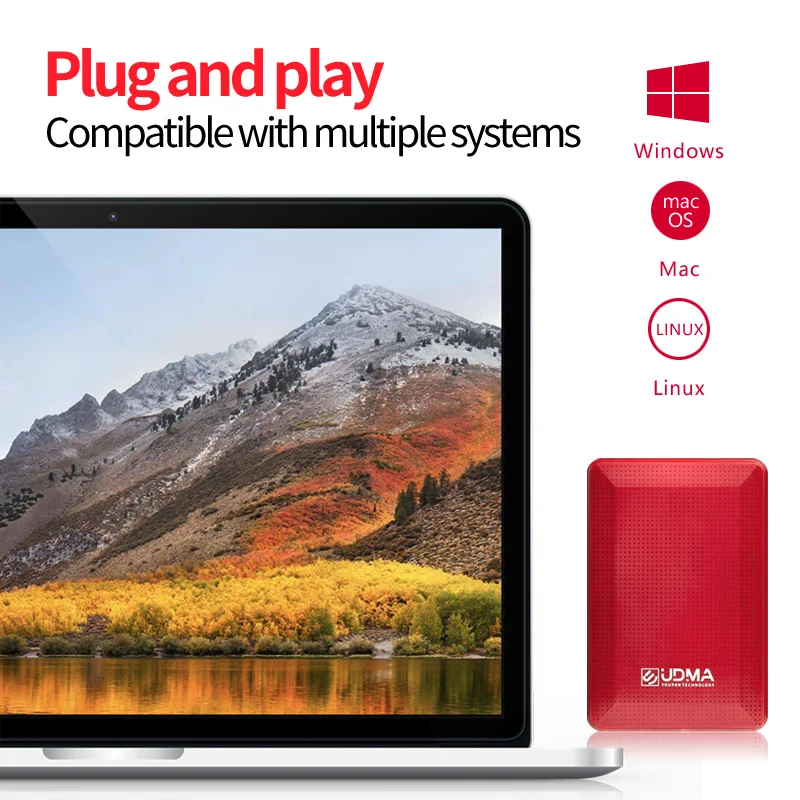Портативный внешний жесткий диск UDMA USB 3 0 SATA емкостью ТБ 2 5 дюйма hd для ПК Mac Xbox PS4