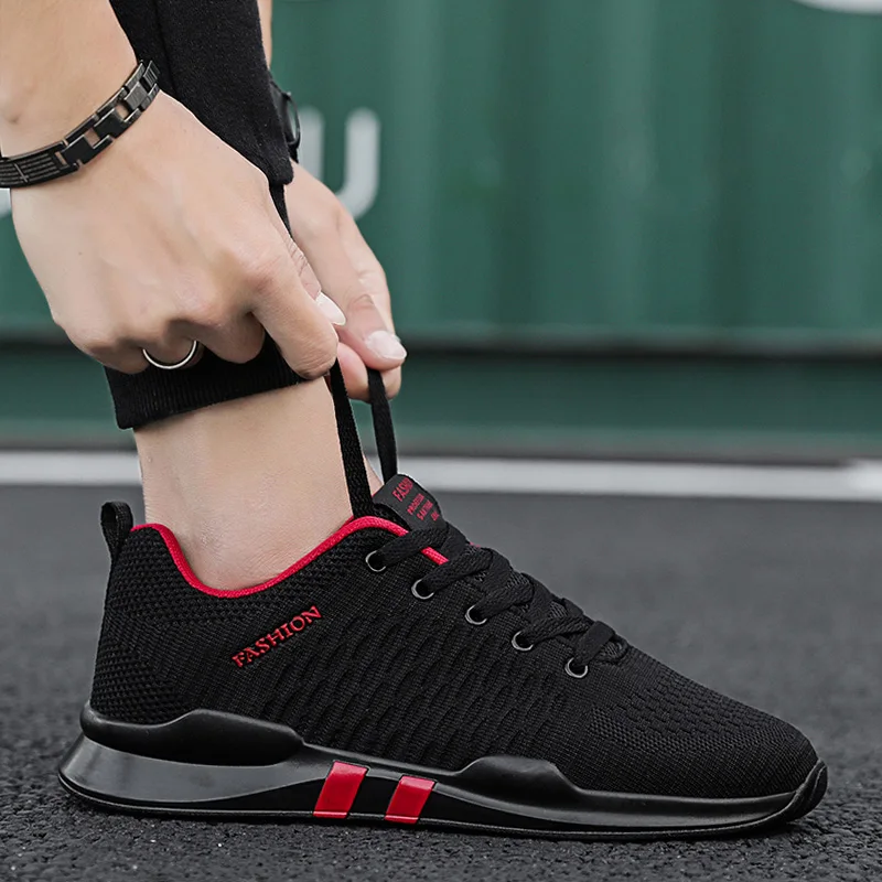 

Men's Sneaker Breathable Non-slip Wear-resistant Outdoor Walking Men Sport Shoes Hot Sale Light Running Shoes ComfortableCasual