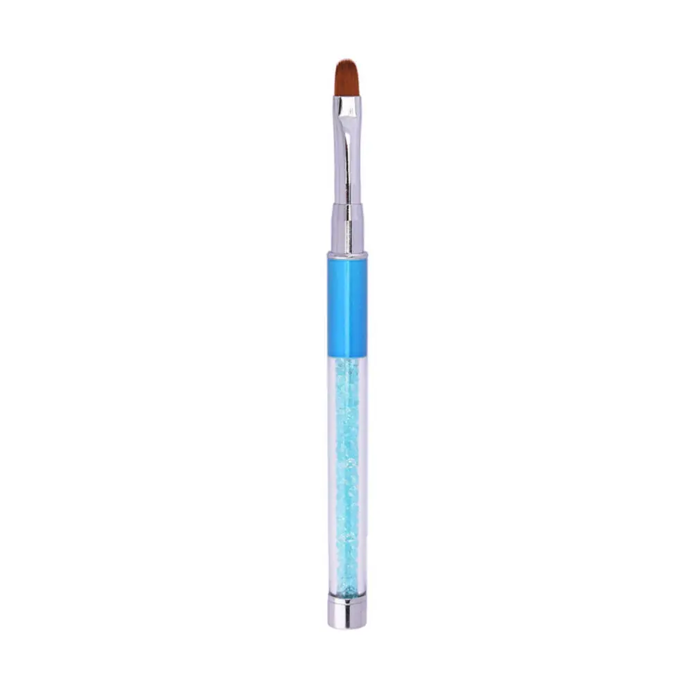2x UV Gel Brush Pen Nail Art Painting Drawing Brushes Professional Manicure Tool Fiber | Красота и здоровье