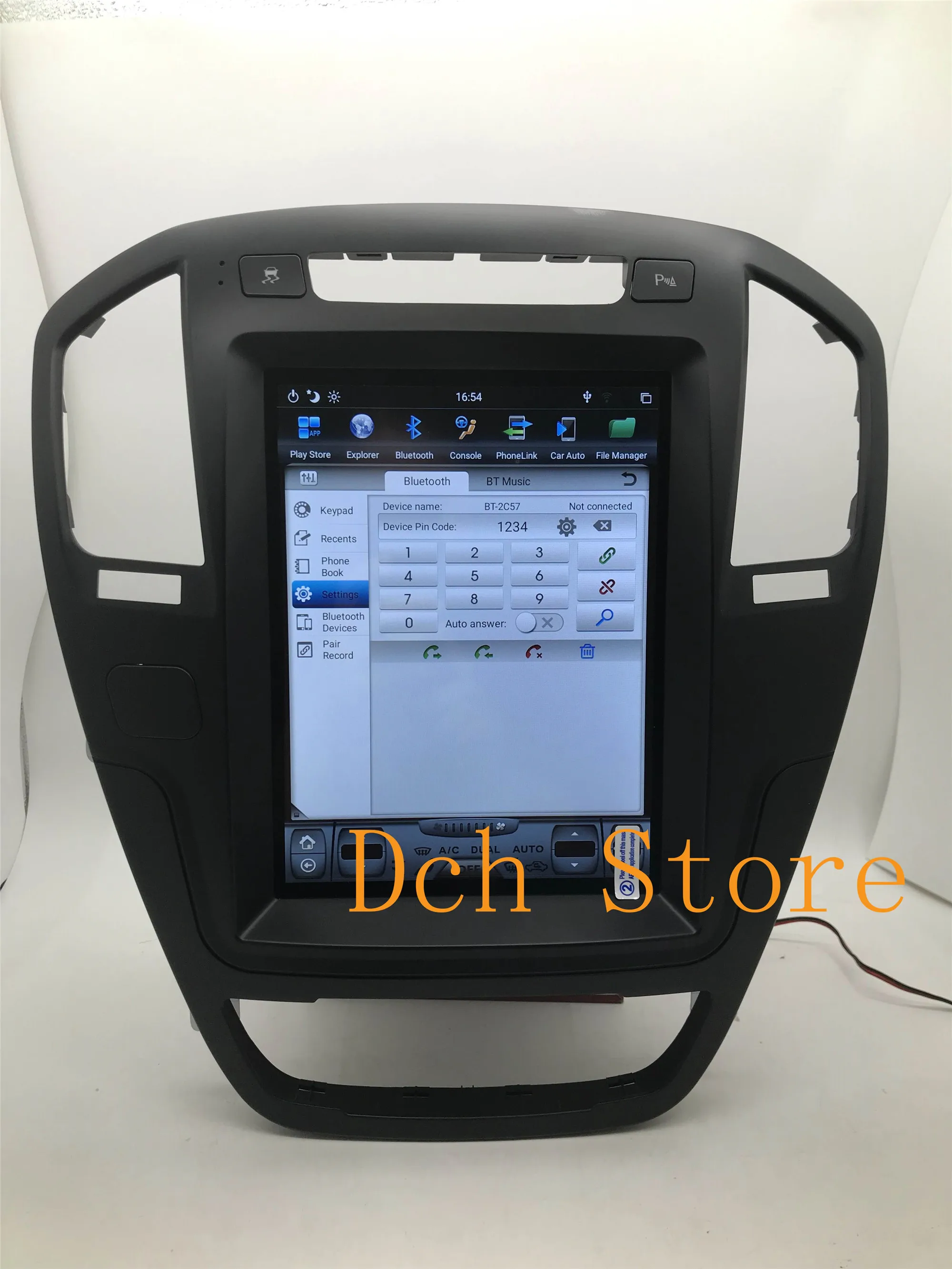 Автомобильный DVD-плеер с GPS-Навигатором 10 4 дюйма в стиле Тесла Android 9 0 для Opel Insignia