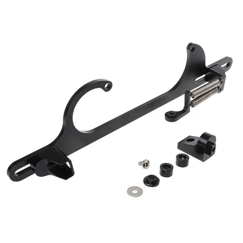 

4150 4160 Series Billet Aluminum Throttle Cable Carb Bracket Carburetor 350