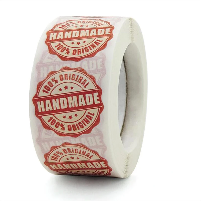 

Handmade Adhesive Labels Thank You Stickers Decoration Scrapbook Seal Sticker Stationery Supply 100PCS