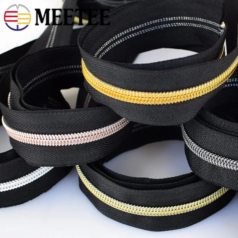 4 метра Эко-дружественных 5# нейлоновая молния для шитья DIY Одежда с молниями открытые молнии спортивное пальто Сумка Одежда Аксессуары