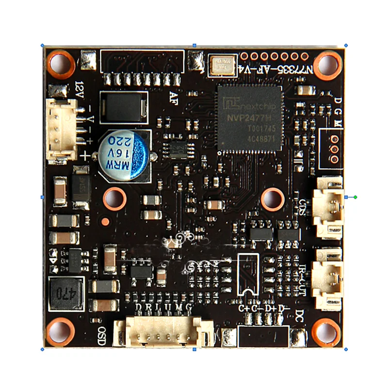 

AHD camera board 5MP sony IMX335+NVP2477 star light night vison