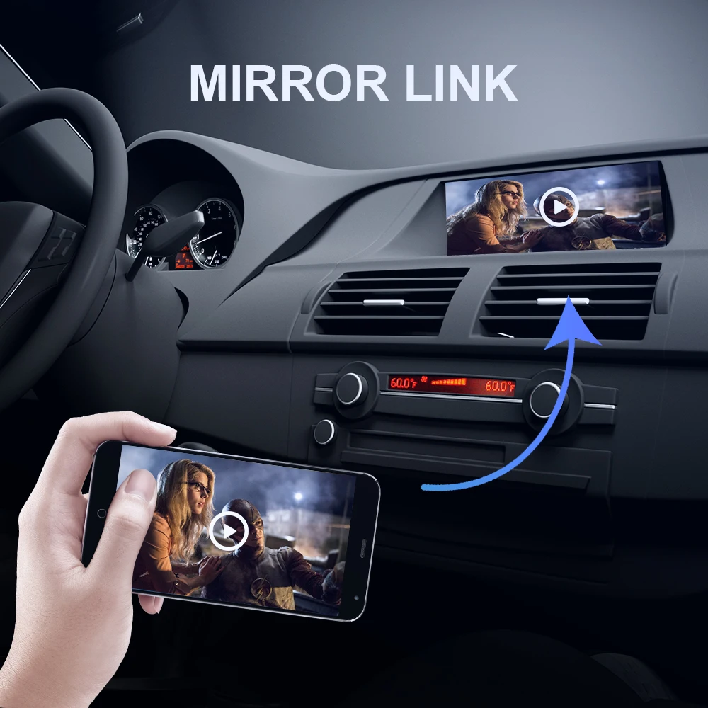 ISUDAR беспроводной Carplay Android автоматический модуль AI Box для BMW F10 F20 F30 E60 E70 E81 E90 X1 X3 X5 X6