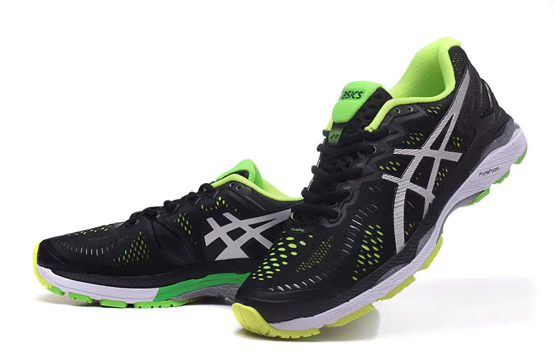 Новое поступление официальный ASICS GEL-KAYANO 23 T646N мужские кроссовки спортивная обувь кроссовки Удобная уличная спортивная обувь Hongniu