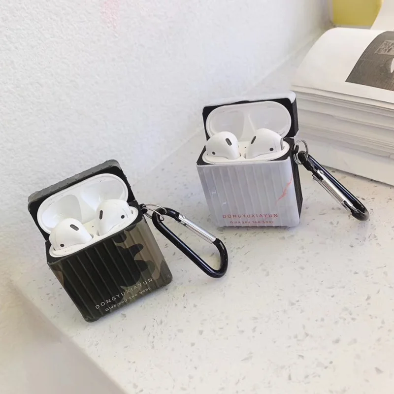 Модный камуфляжный чехол для наушников для Apple Airpods 1 2, защитный силиконовый чехол, беспроводная bluetooth-гарнитура, чехол для зарядки