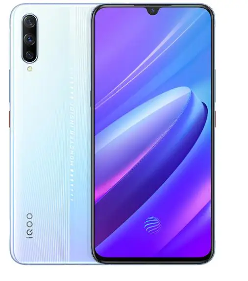 8G 256G White vivo iQOO мобильный телефон 6 ГБ 128 ГБ 6,4" Восьмиядерный Snapdragon 855 с 3 камерами 12 Мп+ 13 МП+ 2 Мп Android 9 4000 мАч NFC Смартфон - Цвет: 8G 256G White