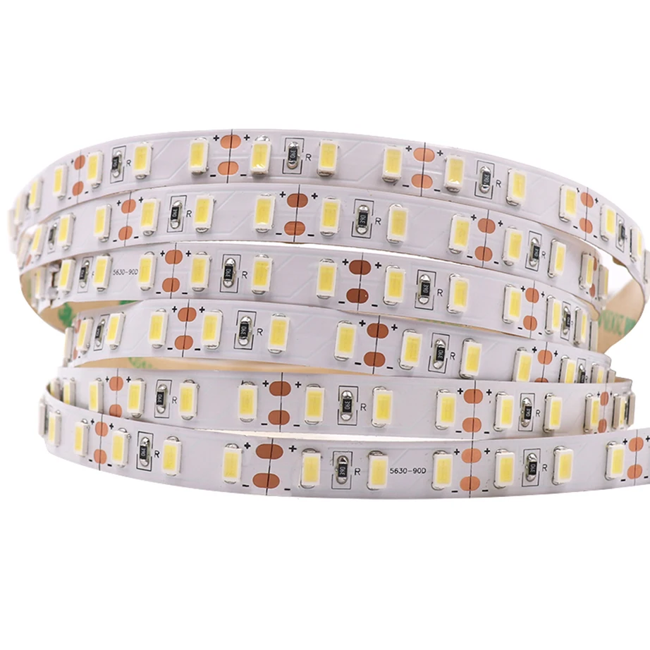 Светодиодный/м светодиодный светильник 5630 SMD 5 м 450 гибкая ленточная супер яркий