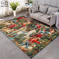 eur religion art painting thick carpet mat for living room doormat flannel 3d printed bedroom non slip floor rug style 3
