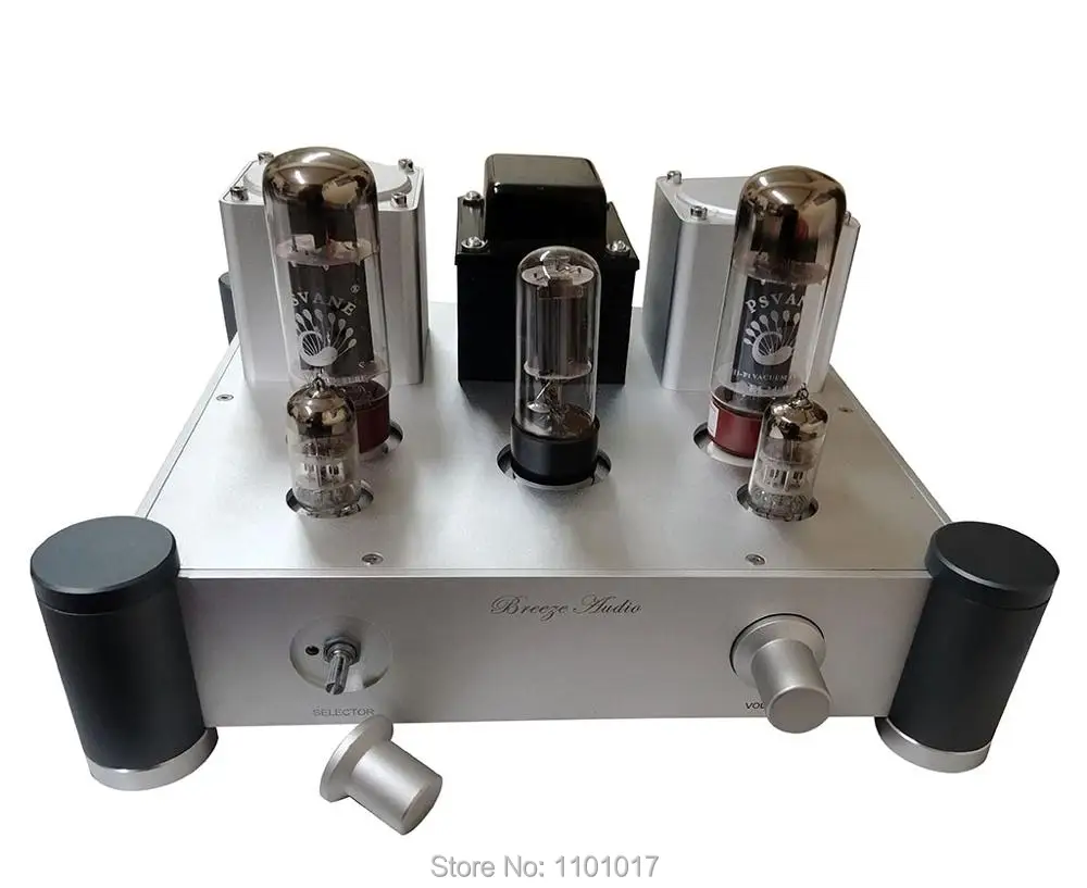 Трубный усилитель Weiliang A20 EL34 HIFI EXQUIS Одноконтурный с лампочкой Amp Breeze Audio WBAA20|lamp