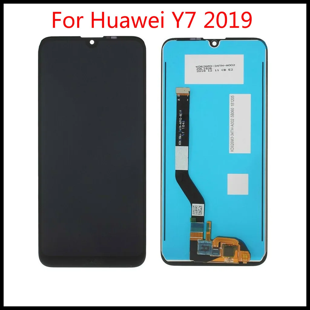 6 26 дюймовый ЖК дисплей для Huawei Y7 2019 / pro prime сенсорный экран дигитайзер сборка