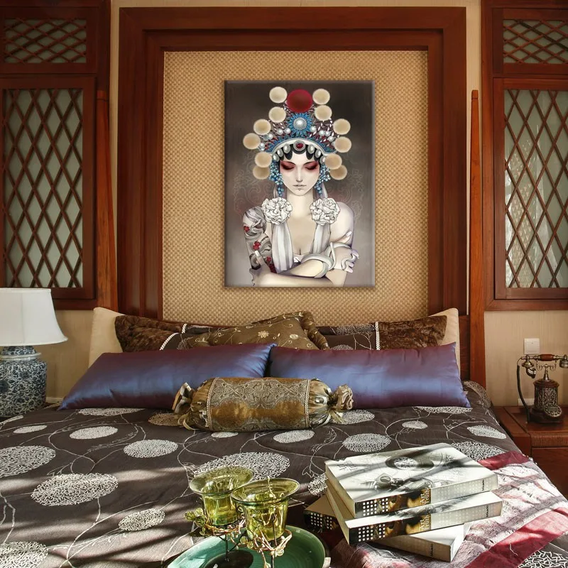 Современная домашняя картина распылитель декоративная маслом на холсте один