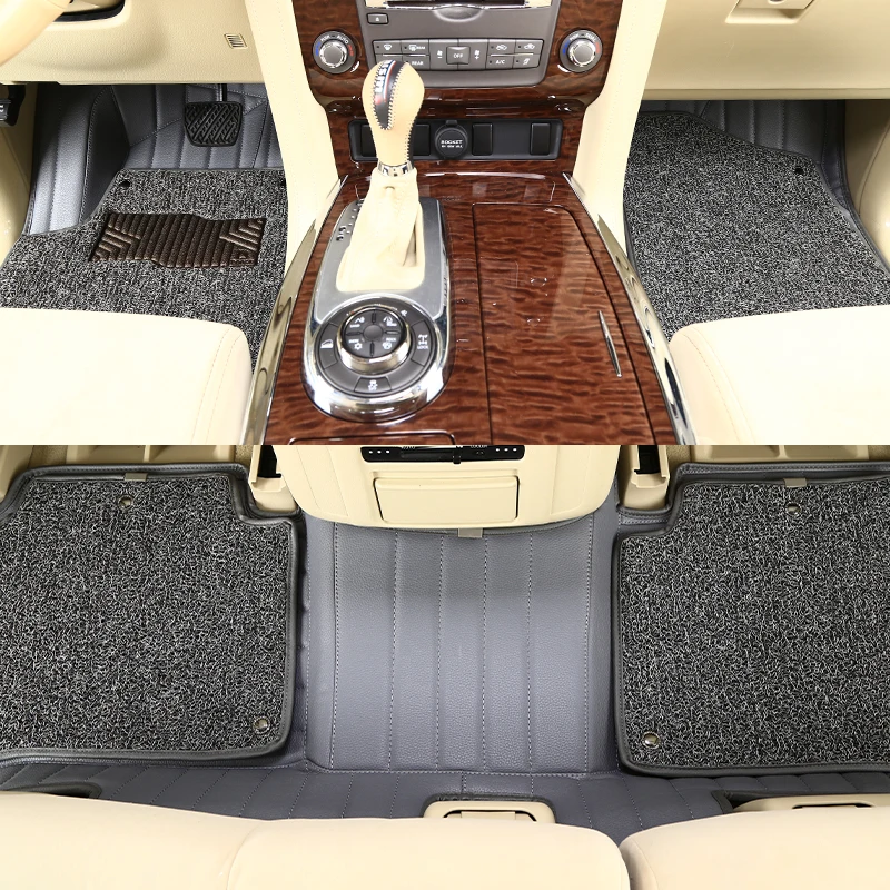 F Gray Silk Coil Boost автомобильные коврики для Toyota Corolla Rumion Axio Fielder, водонепроницаемые, с добавлением шелковой катушки, автомобильные подушечки для ног - Название цвета: F Gray Silk Coil