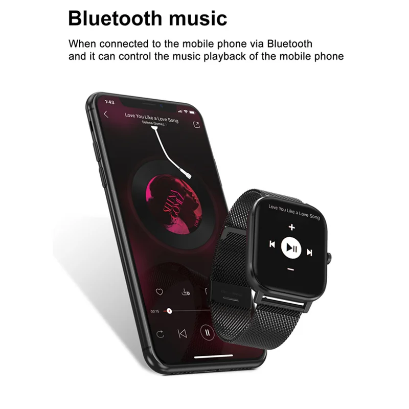 Смарт часы P8 Pro с Bluetooth вызовом мужские и женские умные сенсорным фитнес трекером