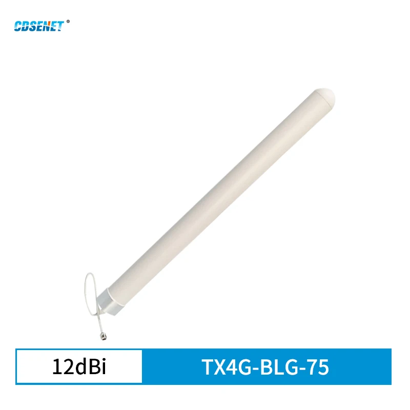 

Всенаправленная антенна из стекловолокна 4G, 12 дБ, TX4G-BLG-75 CDSENET, с высоким коэффициентом усиления, N-K, водонепроницаемая, IP67