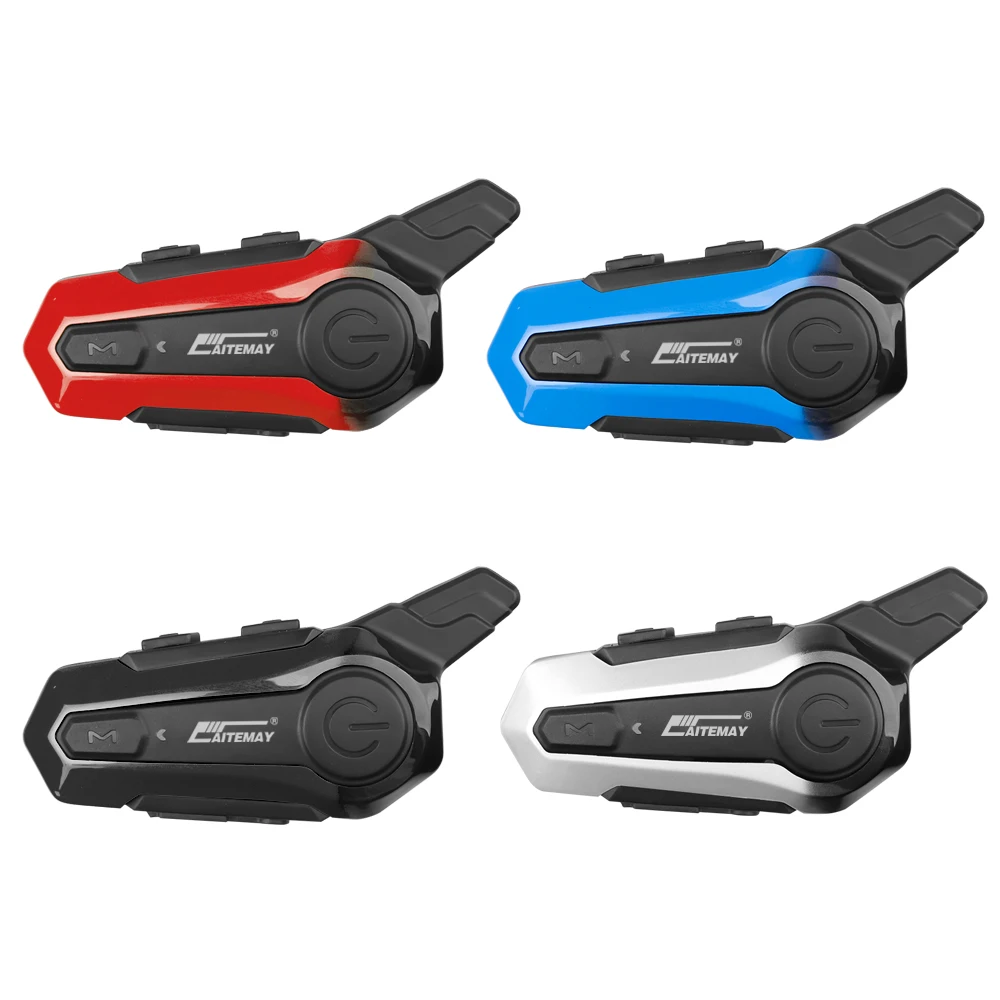 Motorcycle Bluetooth5.0 Helmet Headset Waterproof Intercom Pairing Compatible 2 Riders Talking Interphone Handsfree Call | Автомобили и