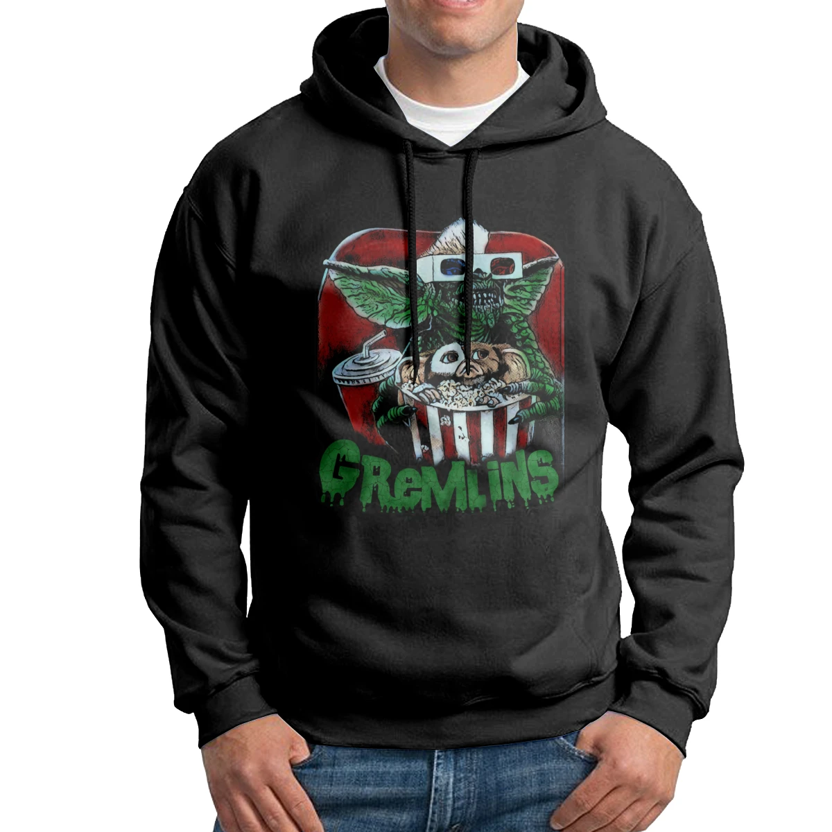 

Men's Gremlins Hoodies Normal Cotton Sweatshirt Casual Hoodie Shirt