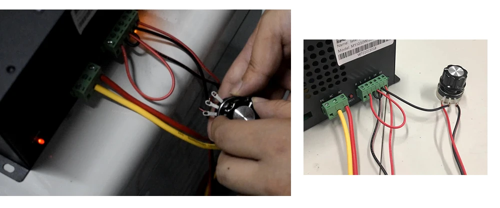 Силовой Тестовый Кабель WTH118 детали набора DIY 2W 1K потенциометр+ 6 pin+ кабель