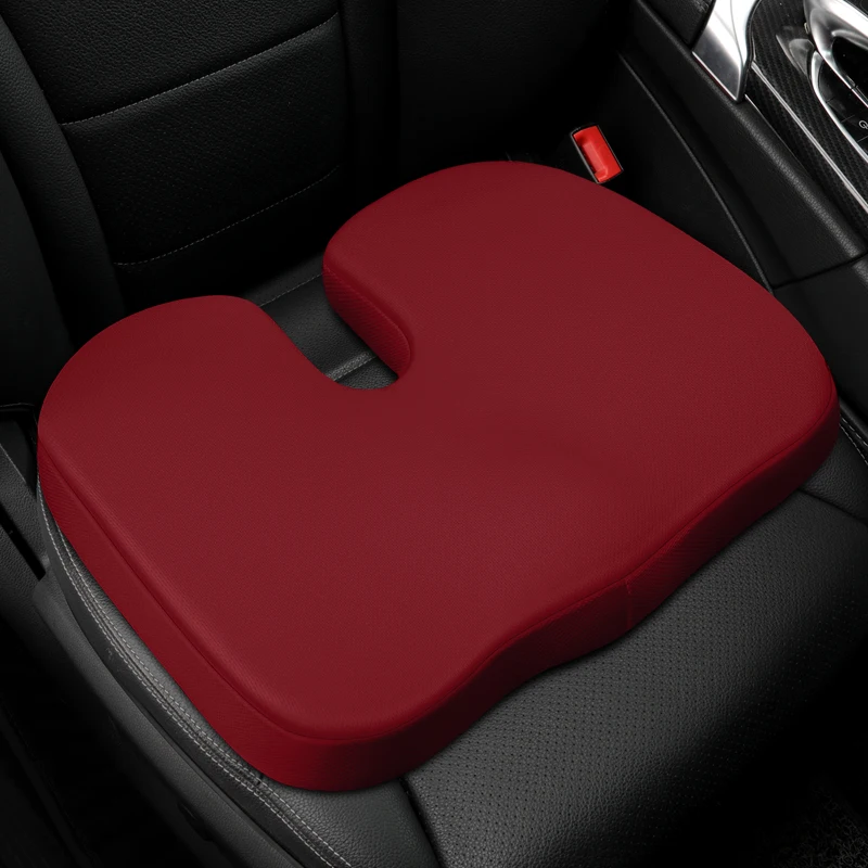 Подушка для автомобильного подголовника из пены с эффектом памяти кожаный набор