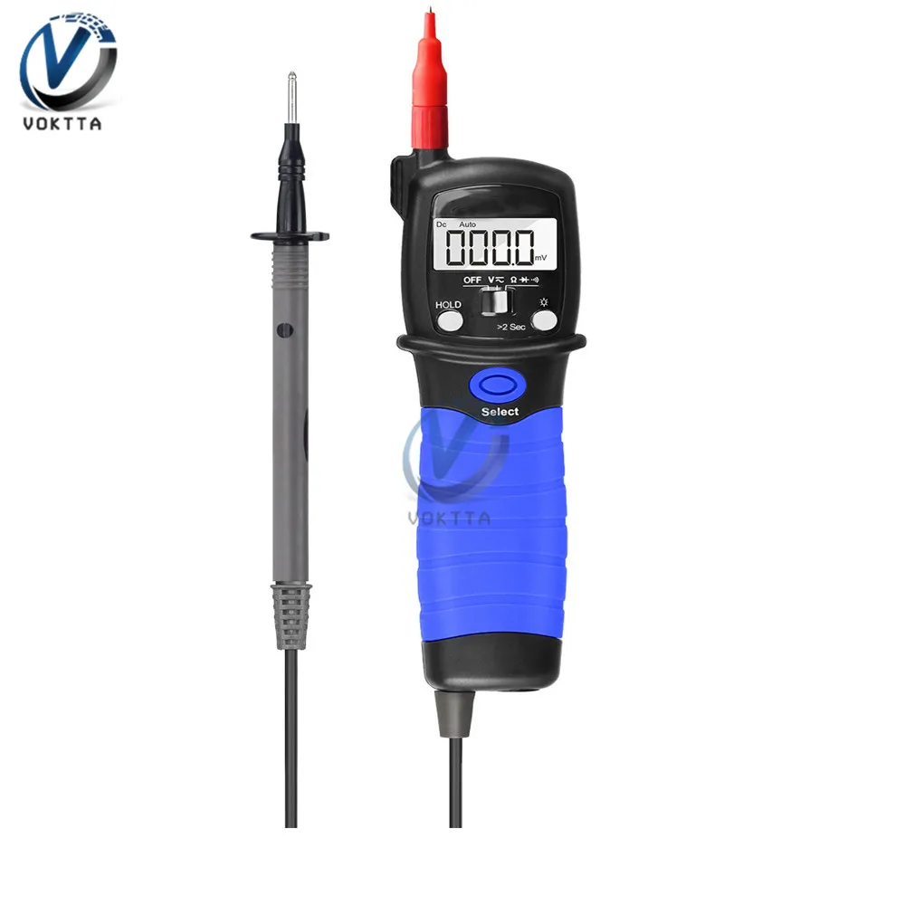 Портативный цифровой мультиметр в виде ручки измеритель сопротивления