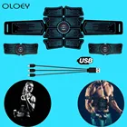 Электрический массажер для прессования мышц брюшного пресса, новинка 2020 года, тренажер для мышц брюшного пресса, тренажер для упражнений в тренажерном зале, тренажеры для домашнего фитнеса, тренировка