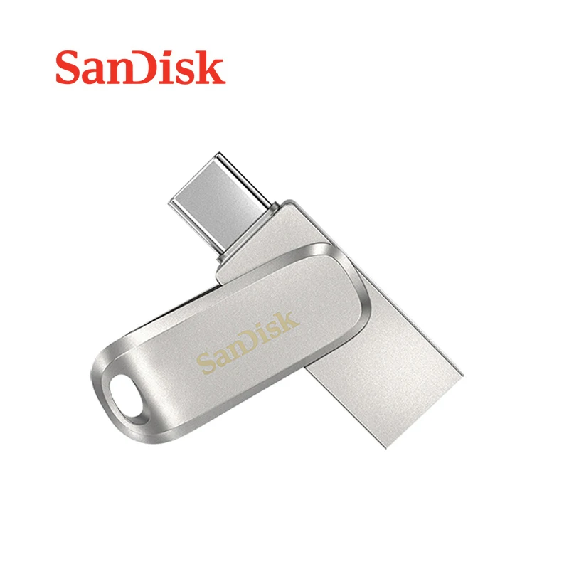 sandisk usb 3 1 flash drive 32gb 64gb 128gb 256gb 512gb otg typec pendrive metal u disk 150mb sdddc4 memory stick for phonepc free global shipping
