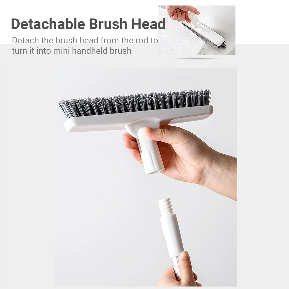 

Extension-type Nonslip Long Handled Scrub Brush Corner Brush Scrubber Floor Scrubber Brush Utility Cleaning Brush Extension Pole