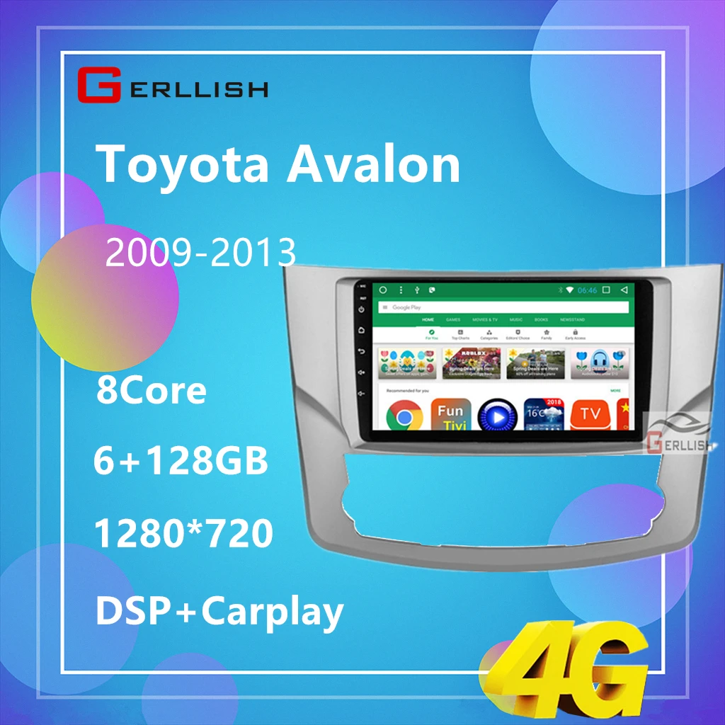 

Android for Toyota AVALON 2009-2012 2013 Car autoradio Multimedia Video Audio GPS Radio Player gps navigation no 2din 2 din dvd