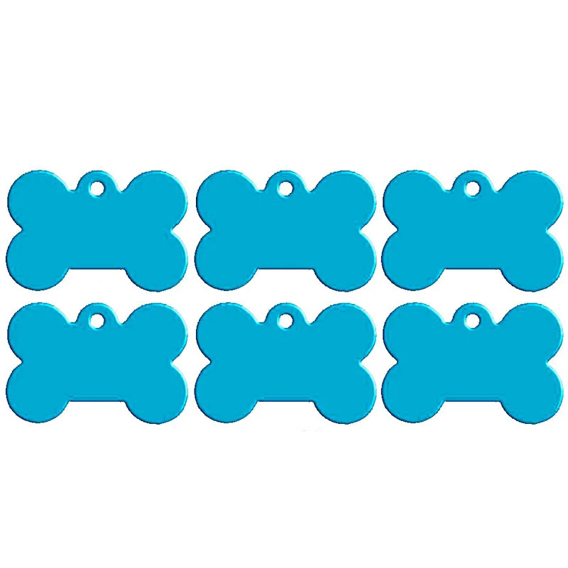 

Pet ID Tags 38MM DIY Aluminum Alloy Dog Cat Identity Badge Plate Dog Name Supplies Products