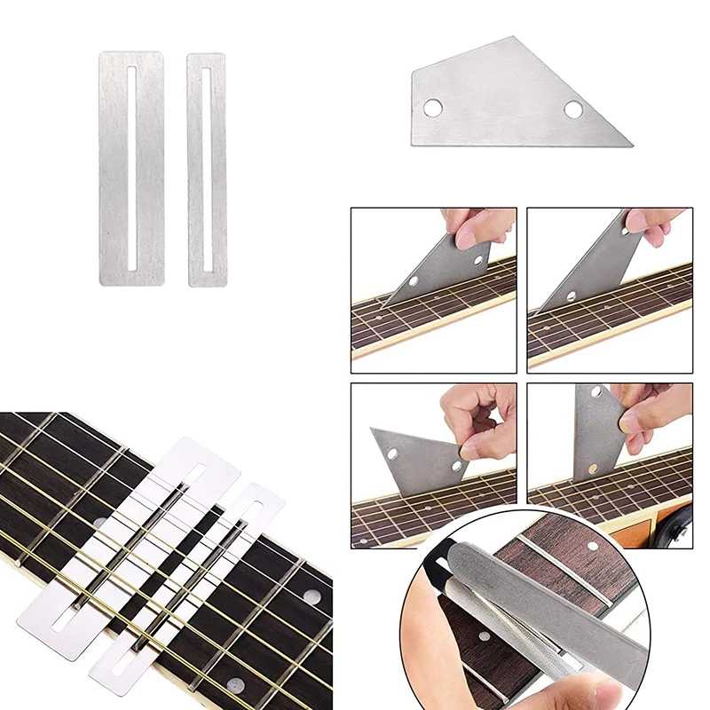 

36Pcs Guitar Repair Tools, Cleaning Adjustment Accessories, Suitable for Acoustic Electric Guitar Bass, Ukulele