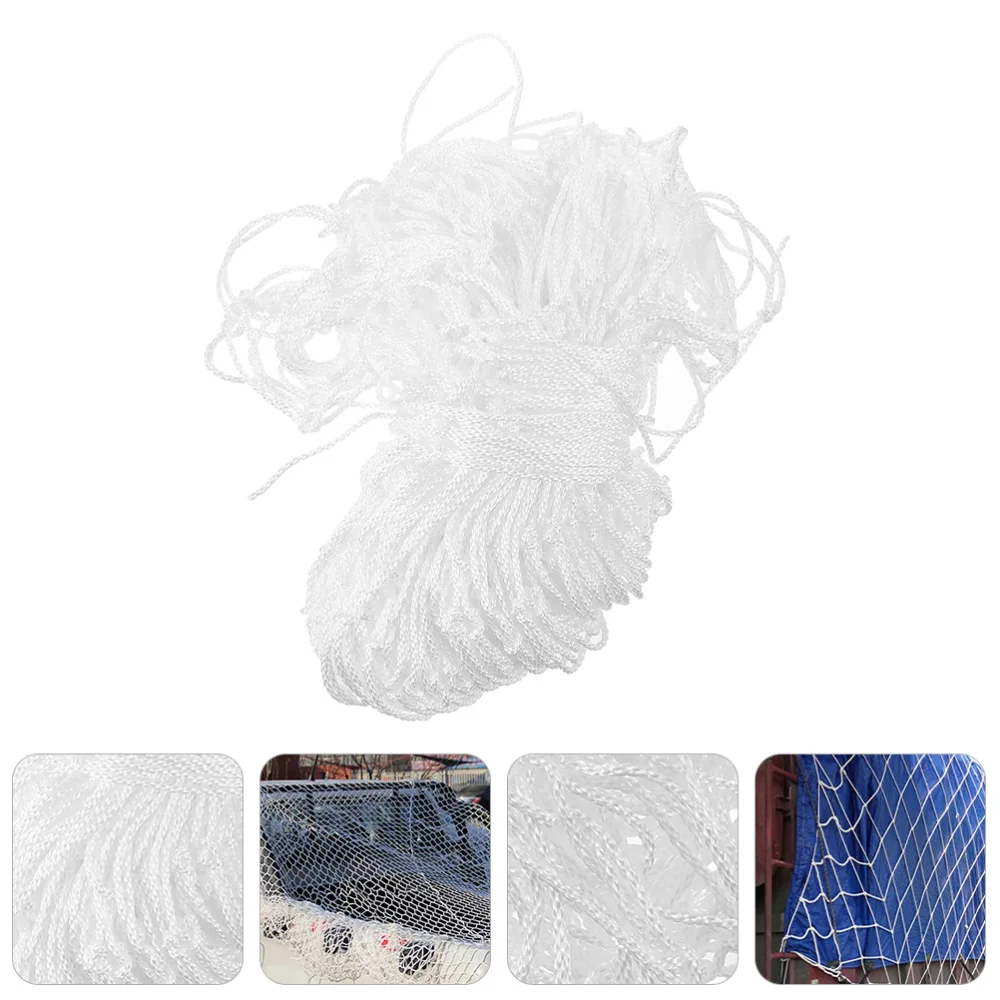 1pc Heavy Cargo Net Container Protection Net Reusable Protection Net (White)