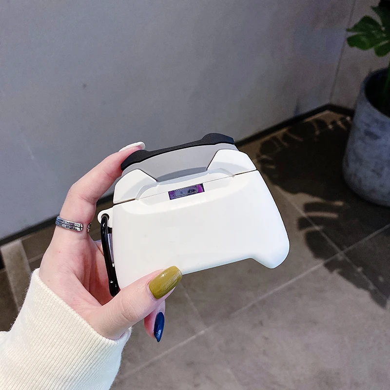 Брендовый 3D чехол с ручкой для игровой консоли Huawei Freebuds 3 зарядная коробка мягкий