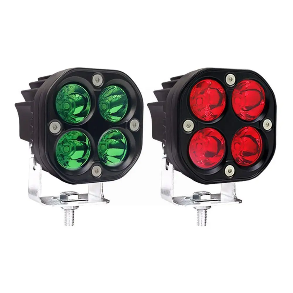 

3 Inch Led Work Light Bar 40w Ip68 Car Yellow Fog Lamp Spotlight 4x4 White Tractors Motorcycle Square Road Driving Off Ligh Z4x3