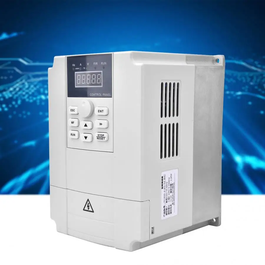 Частотный преобразователь частотный 220 В кВт однофазный вход 3 фазный выход