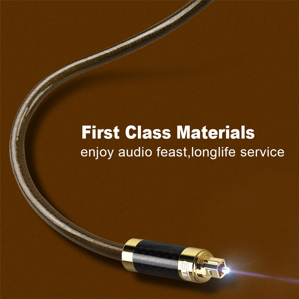 Оптический аудиокабель SPDIF с цифровым звуком коаксиальный шнур OD8.0