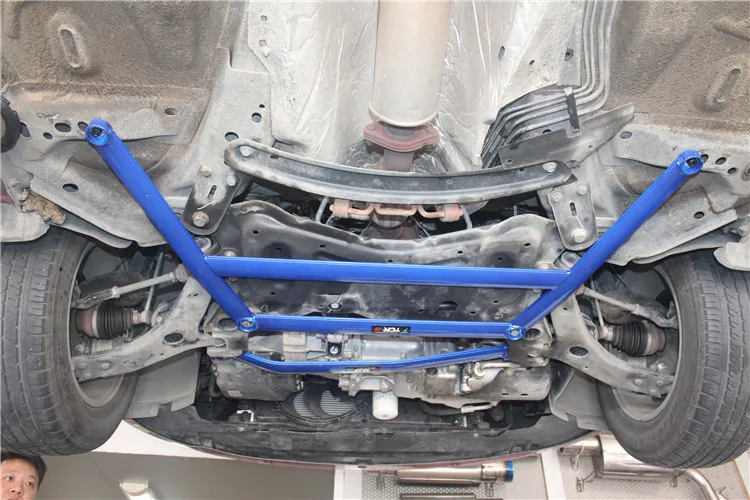 TTCR-II подвеска стойки бар подходит для Ford Focus 05-11 автомобиль Стайлинг Аксессуары стабилизатор Подвески рамка из алюминиевого сплава Натяжной стержень