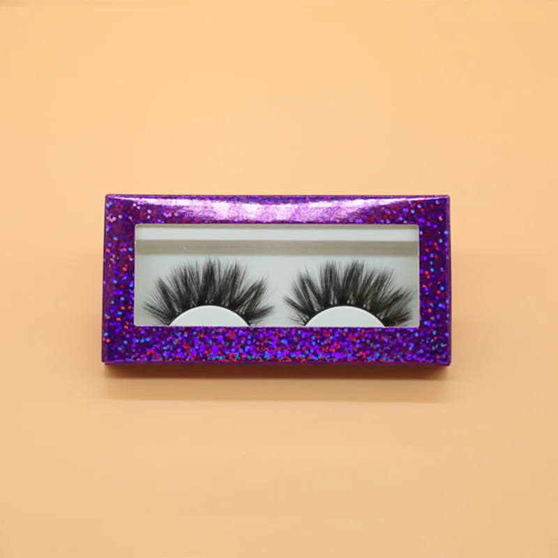 Beautykaisen 3D 25mm Mink False Eyelashes Natural Fluffy Dramatic Fake Wispy Thick Makeup Handmade Cruelty Free Strip Lashes