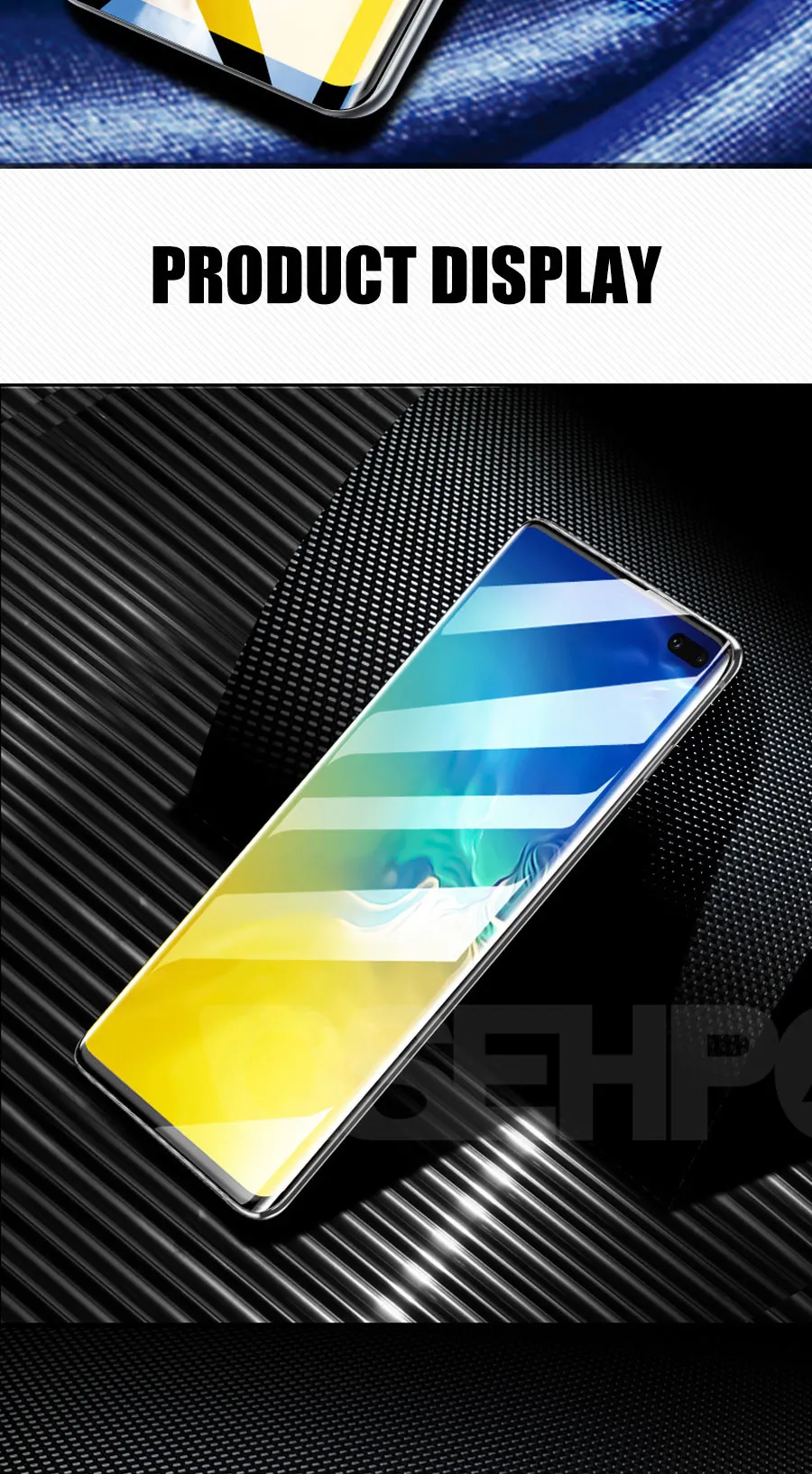 100D полностью изогнутое закаленное стекло для samsung Galaxy Note 10 S10 S9 S8 Plus S10e Защитная пленка для экрана Note 9 8 S7 Edge