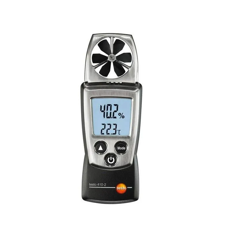 Цифровой анемометр Testo 410 2 0560 4102 с лопастями измеритель скорости воздуха