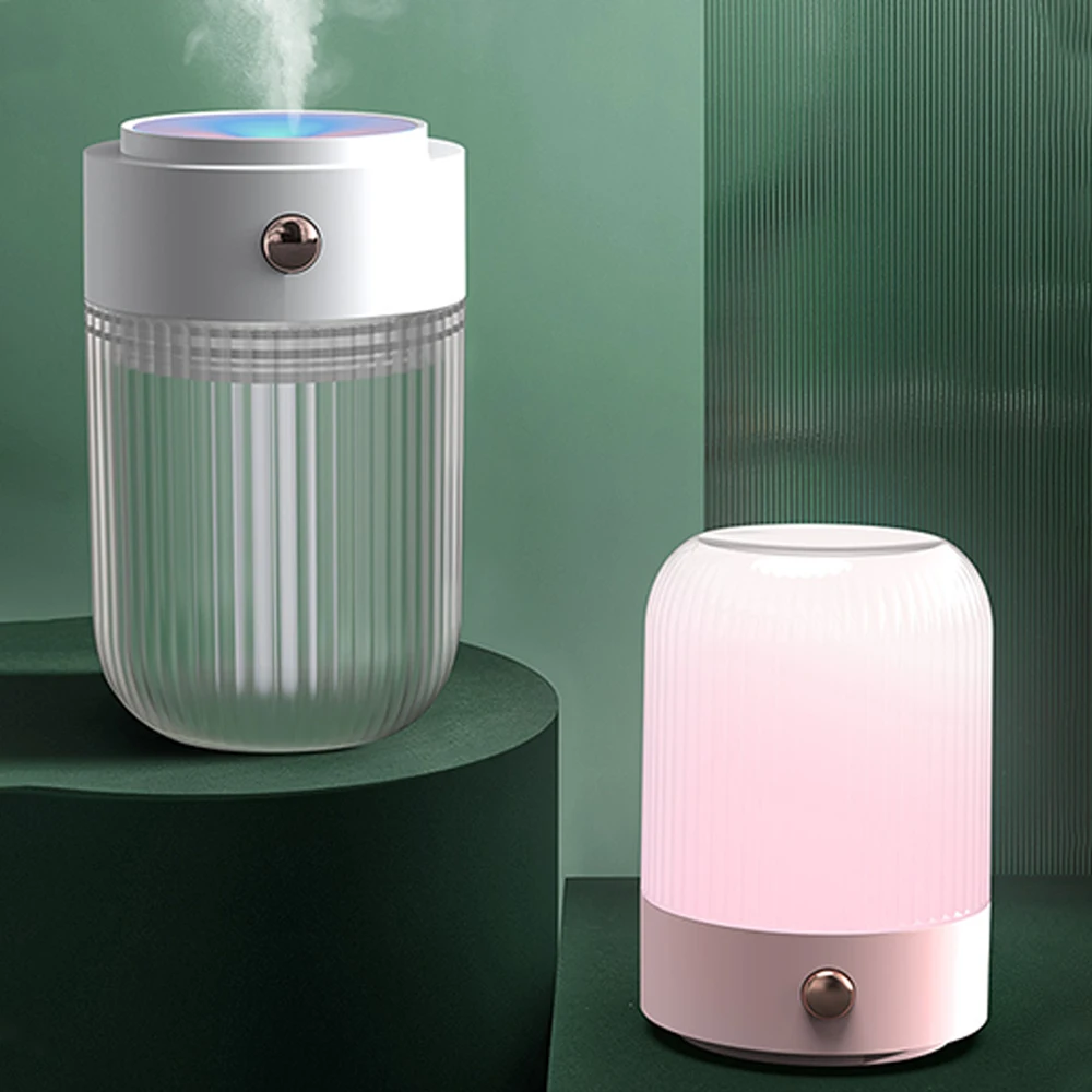 

250ML Air Humidifier For Household Bedroom Aroma Essential Oil Diffuser LED Night Lamp For Car Spray Aromatherapy Humidificador