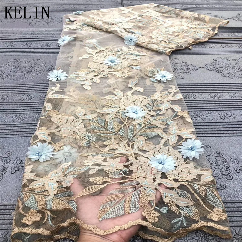 

Новейшие нигерийские 3D кружева, ткани 2020, высокое качество, тюль, африканские кружева, ткань, свадебное платье, французское кружево, материал JJN523