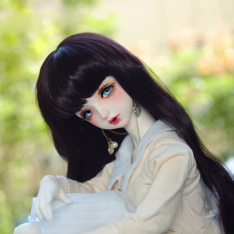 1/3 1/4 1/6 Bjd SD парик куклы длинный провод 2020 Мода волнистый стиль для BJD супер
