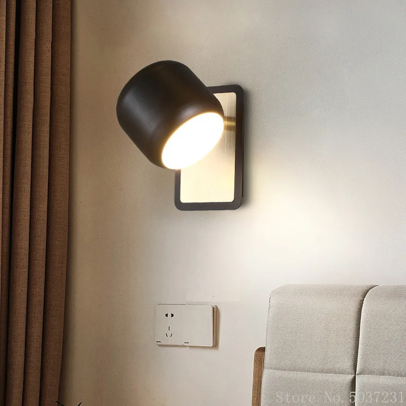 Светодиодный настенный светильник в скандинавском стиле современный